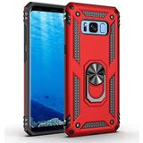 Spia Samsung Galaxy S8 ile uyumlu Kılıf Kırmızı Panther Yüzüklü Silikon Orijinal Esnek İnce Geliştirilmiş Dayanıklı Darbe Karşıtı Koruyucu Yeni Nesil Tasarım (Samsung Galaxy S8, Kırmızı)