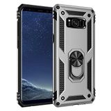 Spia Samsung Galaxy S8 Plus ile uyumlu Kılıf Gri Panther Yüzüklü Silikon Orijinal Esnek İnce Geliştirilmiş Dayanıklı Darbe Karşıtı Koruyucu Yeni Nesil Tasarım (Samsung Galaxy S8 Plus, Gri)