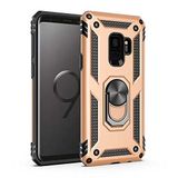 Spia Samsung Galaxy S9 ile uyumlu Kılıf Gold Panther Yüzüklü Silikon Orijinal Esnek İnce Geliştirilmiş Dayanıklı Darbe Karşıtı Koruyucu Yeni Nesil Tasarım (Samsung Galaxy S9, Gold)