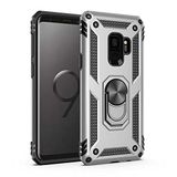 Spia Samsung Galaxy S9 ile uyumlu Kılıf Gri Panther Yüzüklü Silikon Orijinal Esnek İnce Geliştirilmiş Dayanıklı Darbe Karşıtı Koruyucu Yeni Nesil Tasarım (Samsung Galaxy S9, Gri)