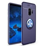 Spia Samsung Galaxy S9 ile uyumlu Kılıf Lacivert-Mavi Draco Yüzüklü Silikon Orijinal Esnek İnce Geliştirilmiş Dayanıklı Darbe Karşıtı Koruyucu Yeni Nesil Tasarım (Samsung Galaxy S9, Lacivert-Mavi)