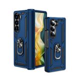 Spia Samsung Galaxy Z Fold 6 ile Uyumlu Kılıf Mavi Panther Yüzüklü Silikon Orijinal (Samsung Galaxy Z Fold 6 ile Uyumlu, Mavi)