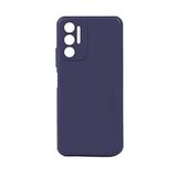 Spia Tecno Pova 3 ile Uyumlu Kılıf Lacivert Yui Silikon Kapak (Tecno Pova 3 ile Uyumlu, Lacivert)