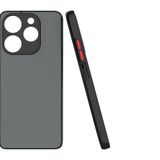 Spia Tecno Spark 10 Pro ile Uyumlu Kılıf Siyah Ossa Kapak Orijinal (Tecno Spark 10 Pro ile Uyumlu, Siyah)