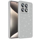 Spia Xiaomi 14T ile Uyumlu Kılıf Gümüş Fujimum Simli Kapak (Xiaomi 14T ile Uyumlu, Gümüş)
