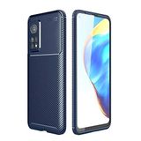 Spia Xiaomi Mi 10T 5G ile uyumlu Kılıf Lacivert Karbon Silikon Orijinal Esnek İnce Geliştirilmiş Dayanıklı Darbe Karşıtı Koruyucu Yeni Nesil Tasarım (Xiaomi Mi 10T 5G, Lacivert)