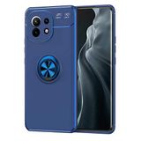 Spia Xiaomi Mi 11 ile uyumlu Kılıf Lacivert-Mavi Draco Yüzüklü Silikon Orijinal Esnek İnce Geliştirilmiş Dayanıklı Darbe Karşıtı Koruyucu Yeni Nesil Tasarım (Xiaomi Mi 11, Lacivert-Mavi)