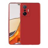 Spia Xiaomi Mi 11T 5G ile Uyumlu Kılıf Kırmızı Yui Silikon Kapak (Xiaomi Mi 11T 5G ile Uyumlu, Kırmızı)