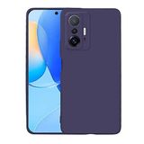 Spia Xiaomi Mi 11T Pro 5G ile Uyumlu Kılıf Lacivert Yui Silikon Kapak (Xiaomi Mi 11T Pro 5G ile Uyumlu, Lacivert)