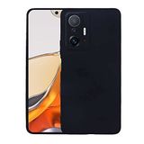 Spia Xiaomi Mi 11T Pro 5G ile Uyumlu Kılıf Siyah Yui Silikon Kapak (Xiaomi Mi 11T Pro 5G ile Uyumlu, Siyah)