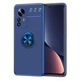 Spia Xiaomi Mi 12 Pro ile uyumlu Kılıf Lacivert-Mavi Draco Yüzüklü Silikon Orijinal Esnek İnce Geliştirilmiş Dayanıklı Darbe Karşıtı Koruyucu Yeni Nesil Tasarım (Xiaomi Mi 12 Pro, Lacivert-Mavi)