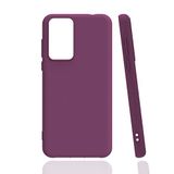 Spia Xiaomi Mi 12T ile Uyumlu Kılıf Mürdüm Yui Silikon Kapak (Xiaomi Mi 12T ile Uyumlu, Mürdüm)