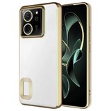 Spia Xiaomi Mi 13T Pro ile Uyumlu Kılıf Gold Disk Kapak Kamera Korumalı (Xiaomi Mi 13T Pro ile Uyumlu, Gold)