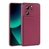 Spia Xiaomi Mi 13T Pro ile Uyumlu Kılıf Mürdüm Yui Silikon Kapak (Xiaomi Mi 13T Pro ile Uyumlu, Mürdüm)