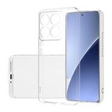 Spia Xiaomi Mi 14 ile Uyumlu Kılıf Şeffaf Yui Silikon Kapak (Xiaomi Mi 14 ile Uyumlu, Şeffaf)