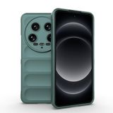 Spia Xiaomi Mi 14 Ultra ile Uyumlu Kılıf Koyu Yeşil Kinet Silikon Kapak (Xiaomi Mi 14 Ultra ile Uyumlu, Koyu Yeşil)