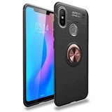 Spia Xiaomi Mi 8 ile uyumlu Kılıf Siyah-Gold Draco Yüzüklü Silikon Orijinal Esnek İnce Geliştirilmiş Dayanıklı Darbe Karşıtı Koruyucu Yeni Nesil Tasarım (Xiaomi Mi 8, Siyah-Gold)