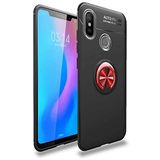 Spia Xiaomi Mi A2 Lite ile uyumlu Kılıf Siyah-Kırmızı Draco Yüzüklü Silikon Orijinal Esnek İnce Geliştirilmiş Dayanıklı Darbe Karşıtı Koruyucu Yeni Nesil Tasarım (Xiaomi Mi A2 Lite, Siyah-Kırmızı)