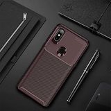 Spia Xiaomi Mi Mix 3 ile uyumlu Kılıf Kahverengi Karbon Silikon Orijinal Esnek İnce Geliştirilmiş Dayanıklı Darbe Karşıtı Koruyucu Yeni Nesil Tasarım (Xiaomi Mi Mix 3, Kahverengi)