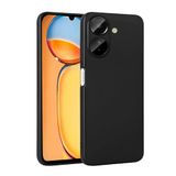 Spia Xiaomi Poco C65 ile Uyumlu Kılıf Siyah Yui Silikon Kapak (Xiaomi Poco C65 ile Uyumlu, Siyah)