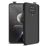 Spia Xiaomi Poco F2 Pro ile uyumlu Kılıf Siyah Carax Sert Kapak Orijinal Esnek İnce Geliştirilmiş Dayanıklı Darbe Karşıtı Koruyucu Yeni Nesil Tasarım (Xiaomi Poco F2 Pro, Siyah)