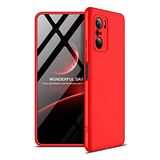 Spia Xiaomi Poco F3 ile uyumlu Kılıf Kırmızı Carax Sert Kapak Orijinal Esnek İnce Geliştirilmiş Dayanıklı Darbe Karşıtı Koruyucu Yeni Nesil Tasarım (Xiaomi Poco F3, Kırmızı)