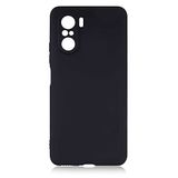 Spia Xiaomi Poco F3 ile uyumlu Kılıf Siyah Premier Silikon Orijinal Esnek İnce Geliştirilmiş Dayanıklı Darbe Karşıtı Koruyucu Yeni Nesil Tasarım (Xiaomi Poco F3, Siyah)