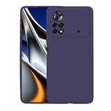Spia Xiaomi Poco M4 Pro 4G ile Uyumlu Kılıf Lacivert Yui Silikon Kapak (Xiaomi Poco M4 Pro 4G ile Uyumlu, Lacivert)