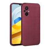 Spia Xiaomi Poco M5 ile Uyumlu Kılıf Mürdüm Yui Silikon Kapak (Xiaomi Poco M5 ile Uyumlu, Mürdüm)