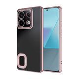 Spia Xiaomi Poco M6 Pro 4G ile Uyumlu Kılıf Rose Gold Disk Kapak Kamera Korumalı (Xiaomi Poco M6 Pro 4G ile Uyumlu, Rose Gold)