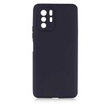 Spia Xiaomi Poco X3 GT ile uyumlu Kılıf Siyah Premier Silikon Orijinal Esnek İnce Geliştirilmiş Dayanıklı Darbe Karşıtı Koruyucu Yeni Nesil Tasarım (Xiaomi Poco X3 GT, Siyah)