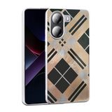 Spia Xiaomi Poco X7 Pro ile Uyumlu Kılıf Geometrik Desenli Mep Kapak (Xiaomi Poco X7 Pro ile Uyumlu, Geometrik)