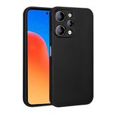 Spia Xiaomi Redmi 12 ile Uyumlu Kılıf Siyah Yui Silikon Kapak (Xiaomi Redmi 12 ile Uyumlu, Siyah)