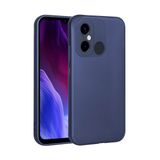 Spia Xiaomi Redmi 12C ile Uyumlu Kılıf Lacivert Yui Silikon Kapak (Xiaomi Redmi 12C ile Uyumlu, Lacivert)