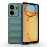 Spia Xiaomi Redmi 13C ile Uyumlu Kılıf Koyu Yeşil Kinet Silikon Kapak (Xiaomi Redmi 13C ile Uyumlu, Koyu Yeşil)