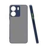 Spia Xiaomi Redmi 13C - Poco C65 ile Uyumlu Kılıf Lacivert Ossa Kapak Orijinal (Xiaomi Redmi 13C ile Uyumlu, Lacivert)