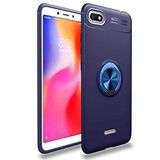 Spia Xiaomi Redmi 6A ile uyumlu Kılıf Lacivert-Mavi Draco Yüzüklü Silikon Orijinal Esnek İnce Geliştirilmiş Dayanıklı Darbe Karşıtı Koruyucu Yeni Nesil Tasarım (Xiaomi Redmi 6A, Lacivert-Mavi)