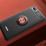 Spia Xiaomi Redmi 6A ile uyumlu Kılıf Siyah-Gold Draco Yüzüklü Silikon Orijinal Esnek İnce Geliştirilmiş Dayanıklı Darbe Karşıtı Koruyucu Yeni Nesil Tasarım (Xiaomi Redmi 6A, Siyah-Gold)