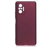 Spia Xiaomi Redmi Note 10 Pro ile Uyumlu Kılıf Mürdüm Yui Silikon Kapak (Xiaomi Redmi Note 10 Pro ile Uyumlu, Mürdüm)