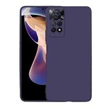 Spia Xiaomi Redmi Note 11 Pro 5G ile Uyumlu Kılıf Lacivert Yui Silikon Kapak (Xiaomi Redmi Note 11 Pro 5G ile Uyumlu, Lacivert)