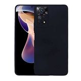Spia Xiaomi Redmi Note 11 Pro 5G ile Uyumlu Kılıf Siyah Yui Silikon Kapak (Xiaomi Redmi Note 11 Pro 5G ile Uyumlu, Siyah)