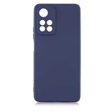 Spia Xiaomi Redmi Note 11 Pro Plus 5G ile Uyumlu Kılıf Lacivert Yui Silikon Kapak (Xiaomi Redmi Note 11 Pro Plus 5G ile Uyumlu, Lacivert)