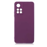 Spia Xiaomi Redmi Note 11 Pro Plus 5G ile Uyumlu Kılıf Mürdüm Yui Silikon Kapak (Xiaomi Redmi Note 11 Pro Plus 5G ile Uyumlu, Mürdüm)