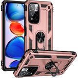 Spia Xiaomi Redmi Note 11 Pro Plus 5G Kılıf Rose Gold Panther Yüzüklü Silikon Esnek İnce Geliştirilmiş Darbe Karşıtı Koruyucu Yeni Nesil Tasarım (Xiaomi Redmi Note 11 Pro Plus 5G, Rose Gold)