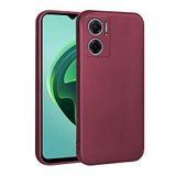 Spia Xiaomi Redmi Note 11E ile uyumlu Kılıf Mürdüm Premier Silikon Orijinal Esnek İnce Geliştirilmiş Dayanıklı Darbe Karşıtı Yeni Nesil Tasarım (Xiaomi Redmi Note 11E, Mürdüm)