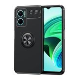 Spia Xiaomi Redmi Note 11E ile uyumlu Kılıf Siyah-Siyah Draco Yüzüklü Silikon Orijinal Esnek İnce Geliştirilmiş Dayanıklı Darbe Karşıtı Yeni Nesil Tasarım (Xiaomi Redmi Note 11E, Siyah-Siyah)