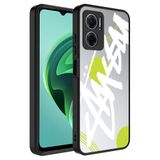 Spia Xiaomi Redmi Note 11E ile uyumlu Kılıf Yazı Echo Kapak Dayanıklı Darbe Karşıtı Koruyucu Tasarım (Xiaomi Redmi Note 11E, Yazı)