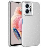 Spia Xiaomi Redmi Note 12 4G ile Uyumlu Kılıf Gri Fujimum Simli Kapak (Xiaomi Redmi Note 12 4G ile Uyumlu, Gri)