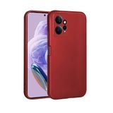 Spia Xiaomi Redmi Note 12 4G ile Uyumlu Kılıf Kırmızı Yui Silikon Kapak (Xiaomi Redmi Note 12 4G ile Uyumlu, Kırmızı)