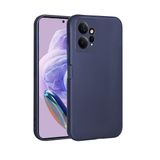 Spia Xiaomi Redmi Note 12 4G ile Uyumlu Kılıf Lacivert Yui Silikon Kapak (Xiaomi Redmi Note 12 4G ile Uyumlu, Lacivert)